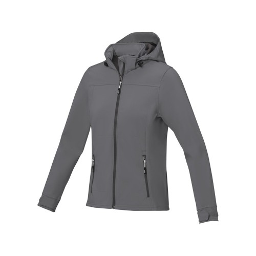 Куртка софтшел "Langley" женская, steel grey