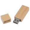 Флеш-карта USB 2.0 16 Gb «Woody» с магнитным колпачком, натуральный
