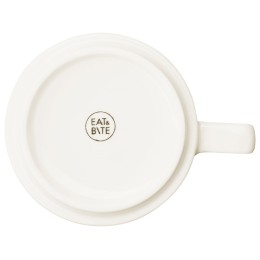 Набор чашка с бамбуковым блюдцем "Sheffield", белый