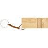Bosona бамбуковый держатель для мобильного телефона с брелком, натуральный