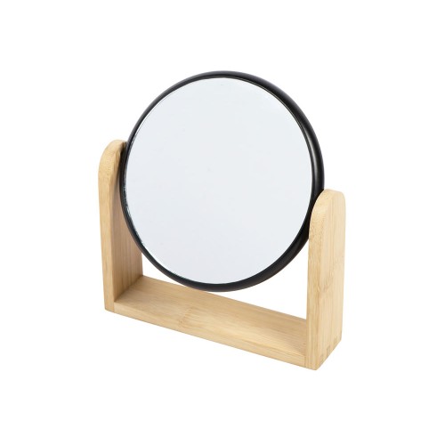 Зеркало из бамбука "Black Mirror", черный