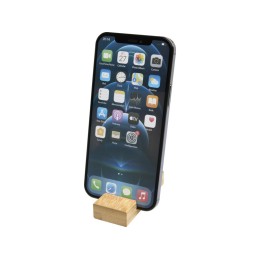 Bosona бамбуковый держатель для мобильного телефона с брелком, натуральный