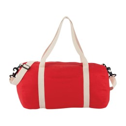 Хлопковая сумка Barrel Duffel, красный/бежевый