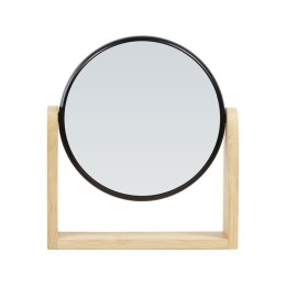 Зеркало из бамбука "Black Mirror", черный