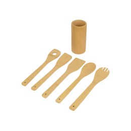 Набор кухонных принадлежностей из бамбука 6в1 «Bestie»