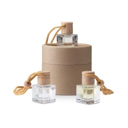 Набор автоароматов "Boho 3", крафтовый тубус