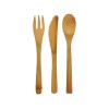 Набор столовых приборов Celuk из бамбука, натуральный