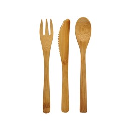 Набор столовых приборов Celuk из бамбука, натуральный