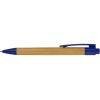 Ручка шариковая "Borneo" из бамбука, синий, черные чернила
