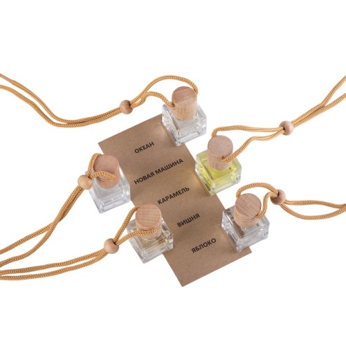 Набор автоароматов "Boho 5", крафтовая коробка