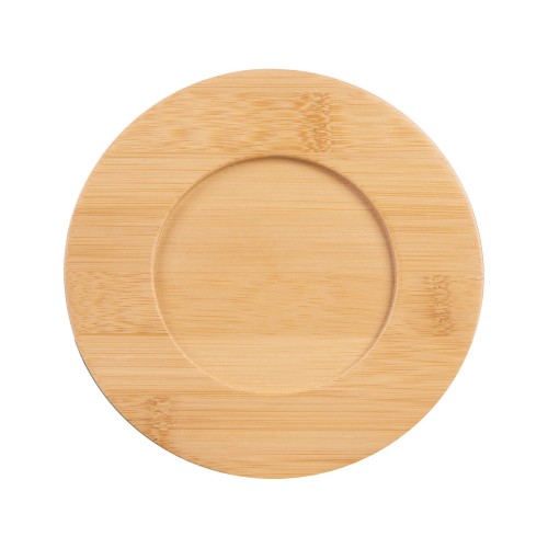 Набор чашка с бамбуковым блюдцем "Sheffield", красный