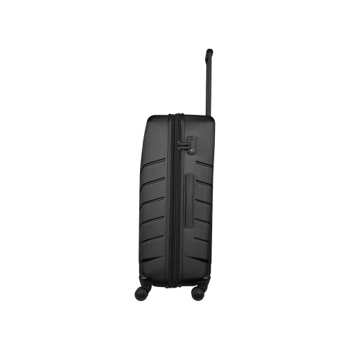 Чемодан WENGER Pegasus, черный, поликарбонат+АБС-пластик, большой, 52х76х30 см, 99 л.