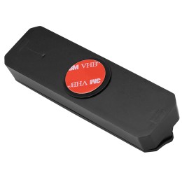 Табличка «Tempark» с номером телефона для временной парковки с подсветкой, черный