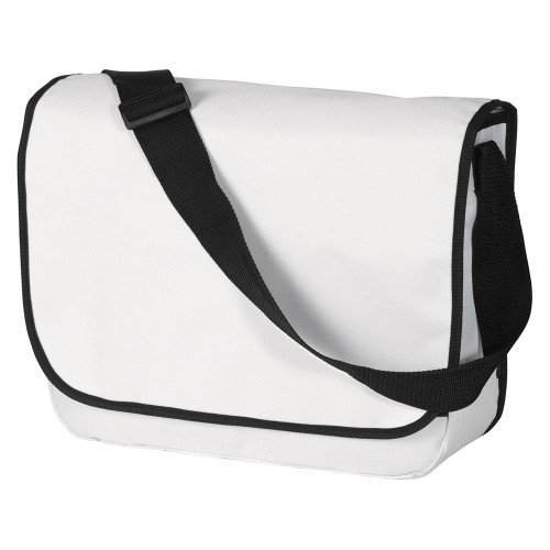 Сумка на плечо "Malibu", белый/черный