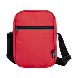 Byron сумка через плечо из переработанных материалов по стандарту GRS объемом 2 л - Красный