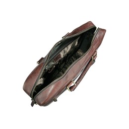 Сумка Mano "Don Leon", натуральная кожа в коричневом цвете, 41 х 29,5 х 8,5 см