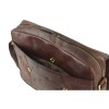 Сумка через плечо Mano "Don Leon", натуральная кожа в коричневом цвете, 38 х 30 х 7 см