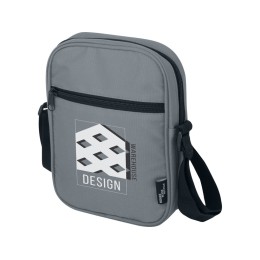 Byron сумка через плечо из переработанных материалов по стандарту GRS объемом 2 л - Серый