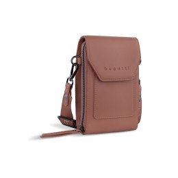 Сумка наплечная BUGATTI АЛМАТА | ALMATA, абрикосовая, полиуретан, 11х4х19 см