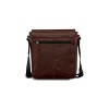 Сумка через плечо Mano "Don Valentino", натуральная кожа в коричневом цвете, 25 х 27 х 7 см