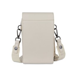 Сумка наплечная BUGATTI АЛМАТА | ALMATA, бежевая, полиуретан, 11х4х19 см