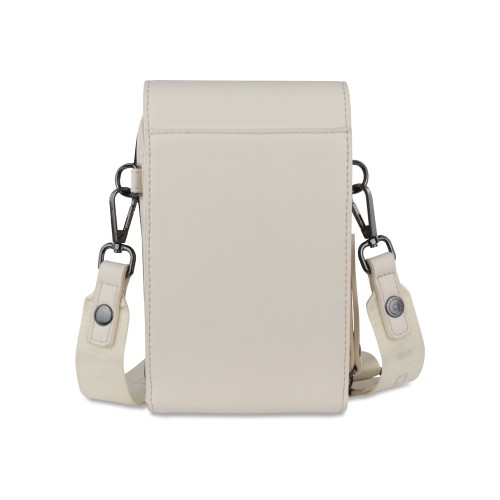 Сумка наплечная BUGATTI АЛМАТА | ALMATA, бежевая, полиуретан, 11х4х19 см