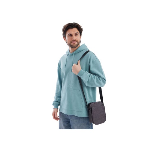 Сумка Camo со светоотражающим дизайном на плечо, серый