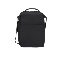 Сумка-планшет TORBER, черный/серый, полиэстер M2, 22 x 9 x 29 см