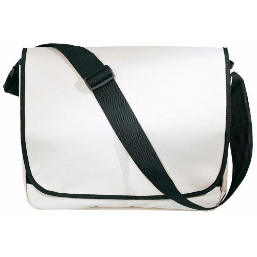 Сумка на плечо "Malibu", белый/черный