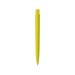 Шариковая ручка "RECYCLED PET PEN PRO K transparent GUM" soft-touch, желтый