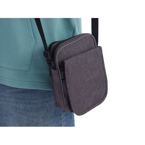 Сумка Camo со светоотражающим дизайном на плечо, серый