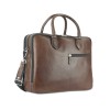 Сумка Mano "Don Valentino", натуральная кожа в коричневом цвете, 41,5 х 31 х 10 см