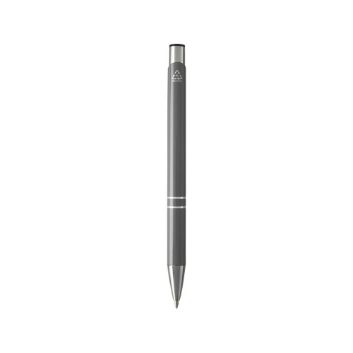 Шариковая ручка Moneta из переработанного алюминия - Серый