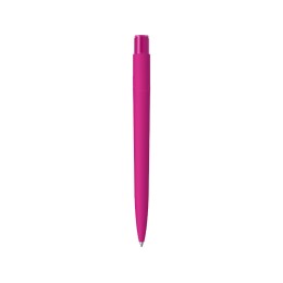Шариковая ручка "RECYCLED PET PEN PRO K transparent GUM" soft-touch, розовый