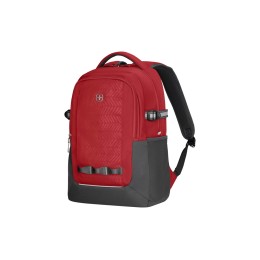 Рюкзак WENGER NEXT Ryde 16", красный/антрацит, переработанный ПЭТ/Полиэстер, 32х21х47 см, 26 л.
