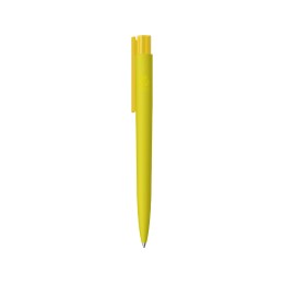 Шариковая ручка "RECYCLED PET PEN PRO K transparent GUM" soft-touch, желтый
