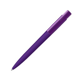 Шариковая ручка "RECYCLED PET PEN PRO K transparent GUM" soft-touch, фиолетовый