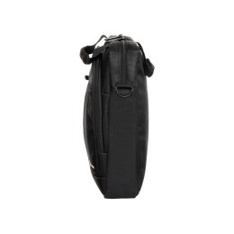 Сумка кросс-боди TORBER, черный, полиэстер, 28 х 22 х 6,5 см