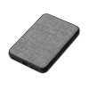 Портативное зарядное устройство из rPET "Reborn", 5000 mAh, серый