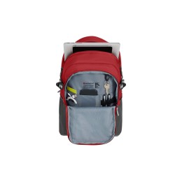 Рюкзак WENGER NEXT Ryde 16", красный/антрацит, переработанный ПЭТ/Полиэстер, 32х21х47 см, 26 л.