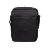 Сумка кросс-боди TORBER, черный, нейлон, 21,5 х 17 х 6 см