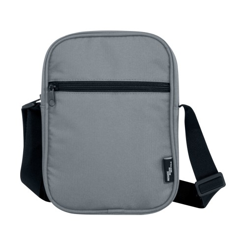 Byron сумка через плечо из переработанных материалов по стандарту GRS объемом 2 л - Серый