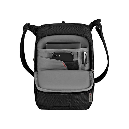 Сумка WENGER BC First для ношения через плечо,чёрный, 100% полиэстер, 21х28х9 см, 4 л