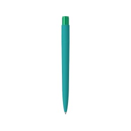Шариковая ручка "RECYCLED PET PEN PRO K transparent GUM" soft-touch, бирюзовый