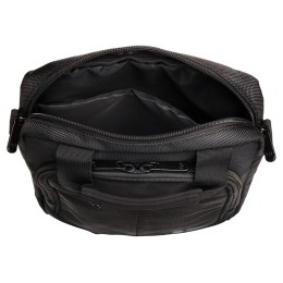 Сумка кросс-боди TORBER, черный, полиэстер, 28 х 22 х 6,5 см