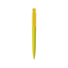 Шариковая ручка "RECYCLED PET PEN PRO K transparent GUM" soft-touch, желтый