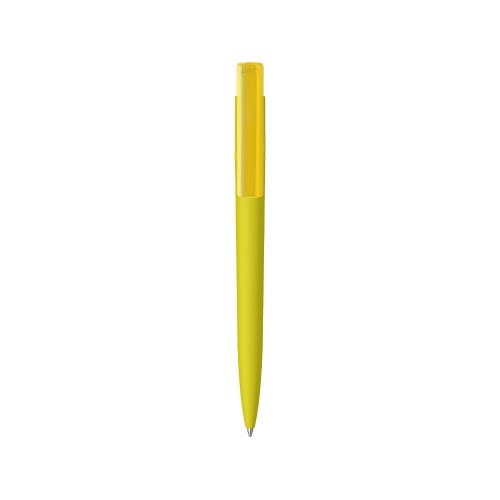 Шариковая ручка "RECYCLED PET PEN PRO K transparent GUM" soft-touch, желтый