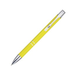 Шариковая ручка Moneta из переработанного алюминия - Желтый