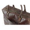 Сумка Mano "Don Leon", натуральная кожа в коричневом цвете, 42 х 30 х 11,5 см