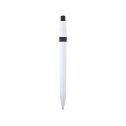 Unica шариковая ручка из переработанной пластмассы - сплошной черный (синие чернила)